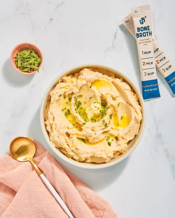 Truffle and Herb Mashed Potatoes by Bare Bones - FoodSocial