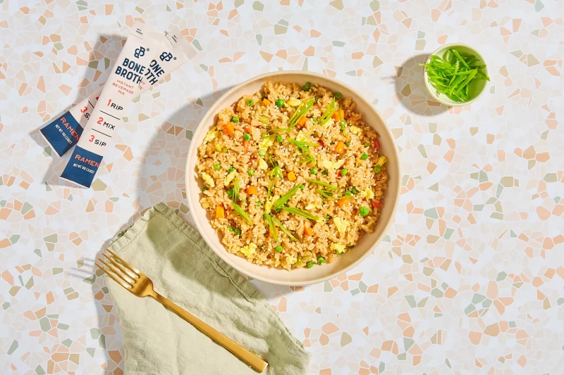 10-Minute Leftover Fried Rice by Bare Bones - FoodSocial