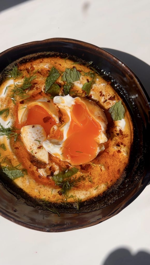 Turkish Eggs (Çılbır) by What Great Grandma Ate - FoodSocial