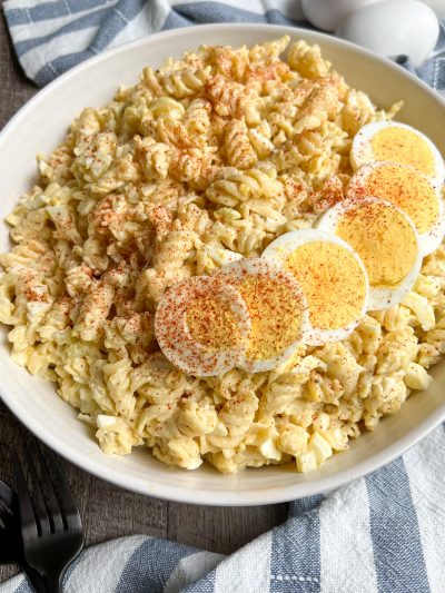 Deviled Egg Pasta Salad