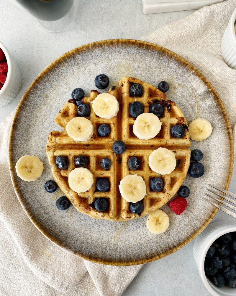 Easy Vegan Belgian Waffles by Riri's Recipes - FoodSocial