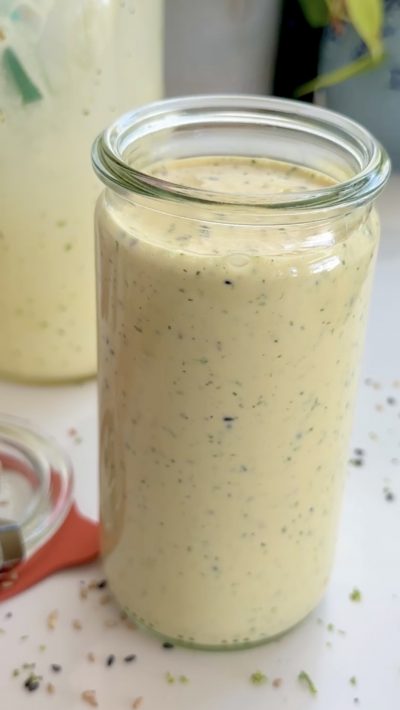 Creamy Passion Fruit Dressing