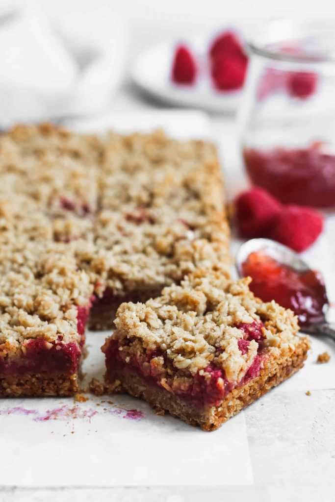 Raspberry Bars by The Sweet Occasion - FoodSocial