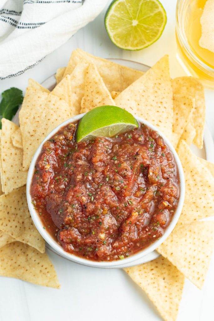 Restaurant Style Salsa by Priscilla Lawrence - FoodSocial