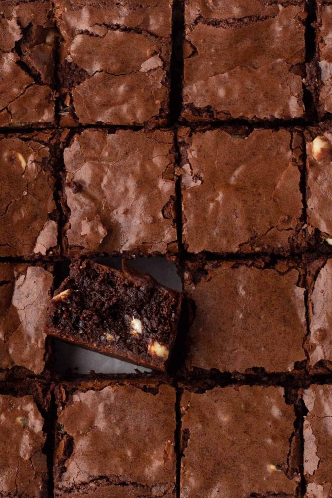 White Chocolate Chip Brownies by The Sweet Occasion - FoodSocial