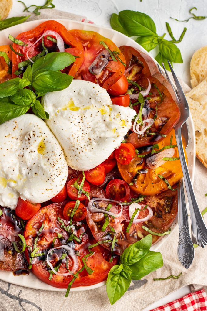 Burrata Caprese by Priscilla Lawrence - FoodSocial