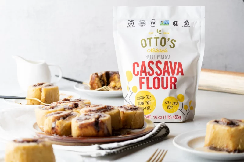 Delicious Grain-Free Cinnamon Rolls by Otto's Naturals - FoodSocial