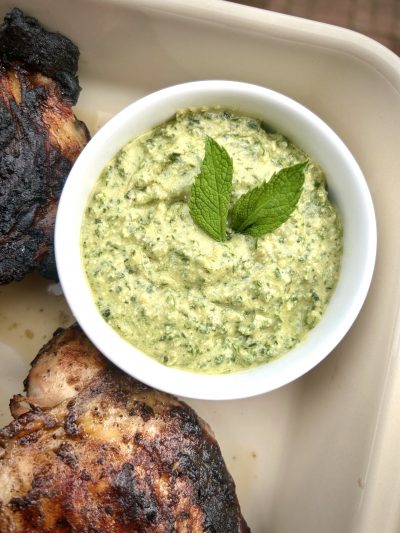 Creamy Mint Basil Pesto