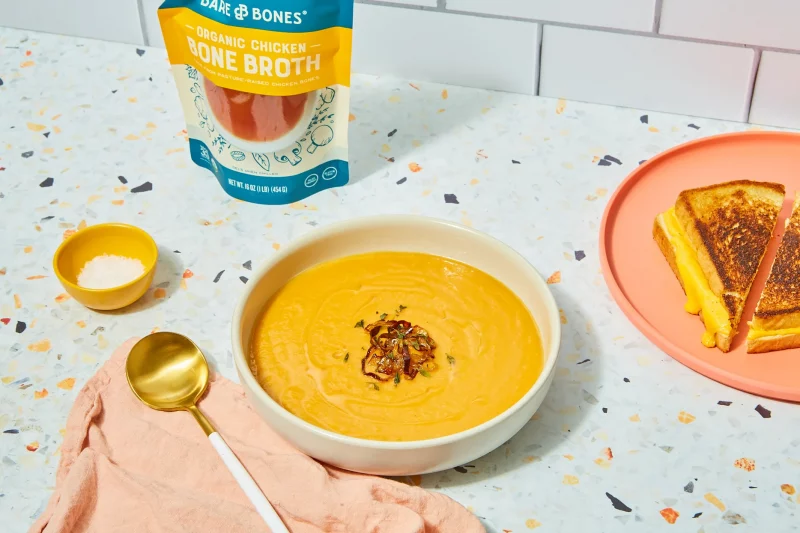 Ginger Miso Butternut Squash Soup by Bare Bones - FoodSocial