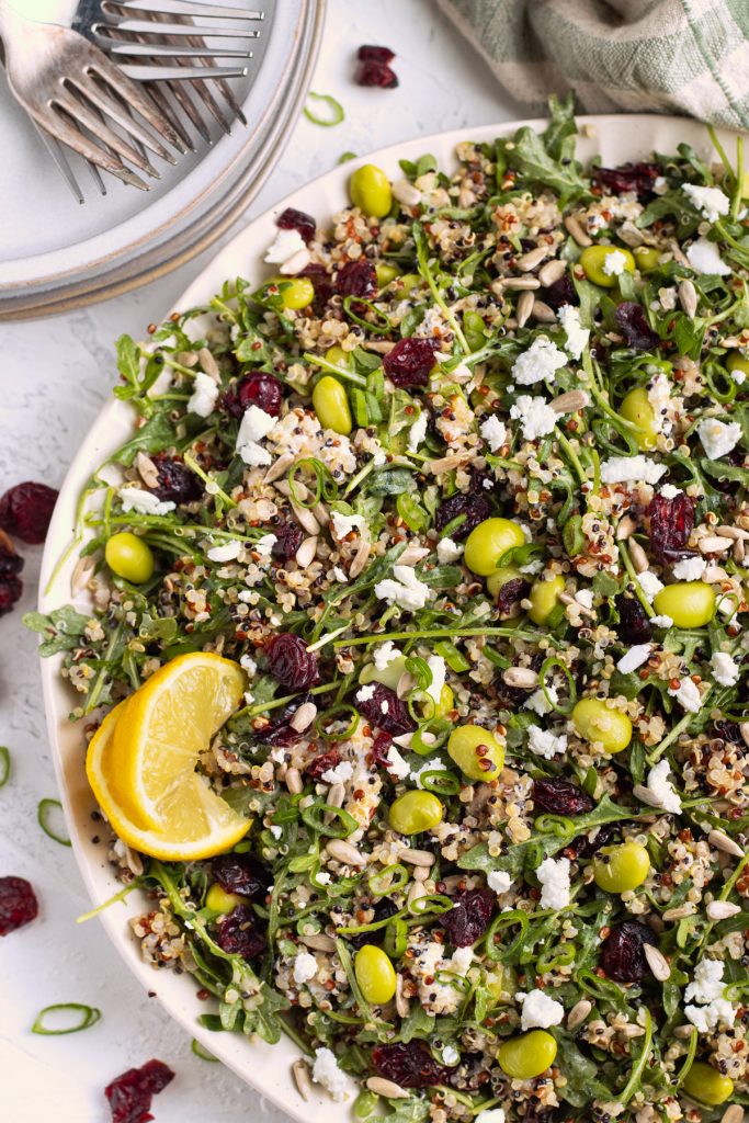 Quinoa Arugula Salad by Priscilla Lawrence - FoodSocial