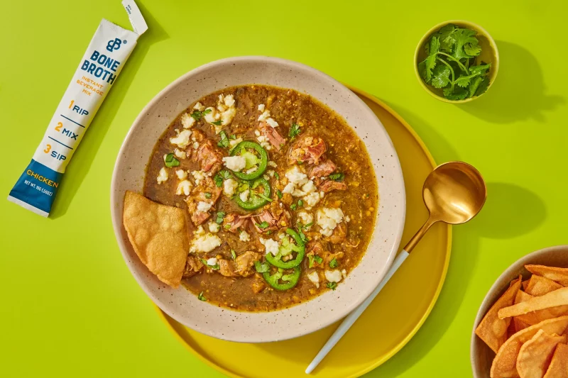 Slow and Low Chili Verde by Bare Bones - FoodSocial