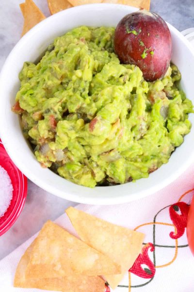 Guacamole with Roasted Vegetables