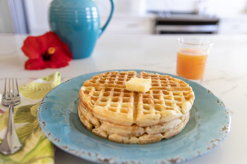 The Best Paleo Waffles by Aloha Healthy Eats - FoodSocial