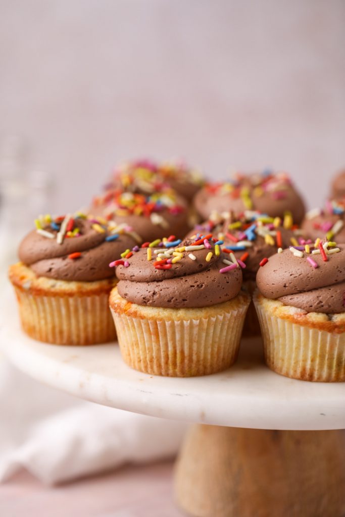 Birthday Cake Cupcakes by The Sweet Occasion - FoodSocial