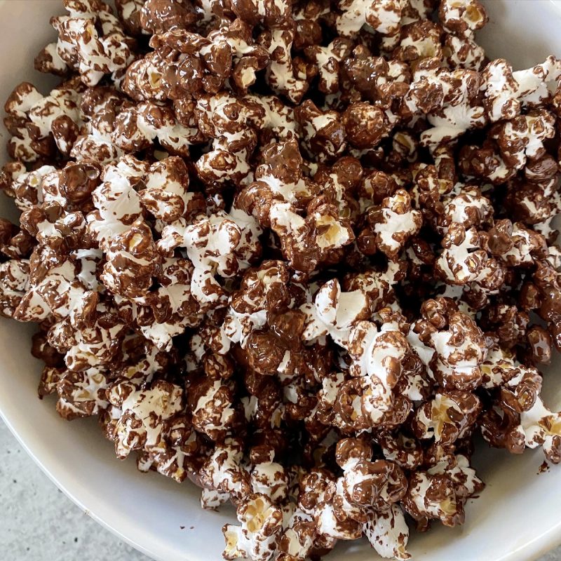 Chocolate Covered Popcorn by allisappetite - FoodSocial