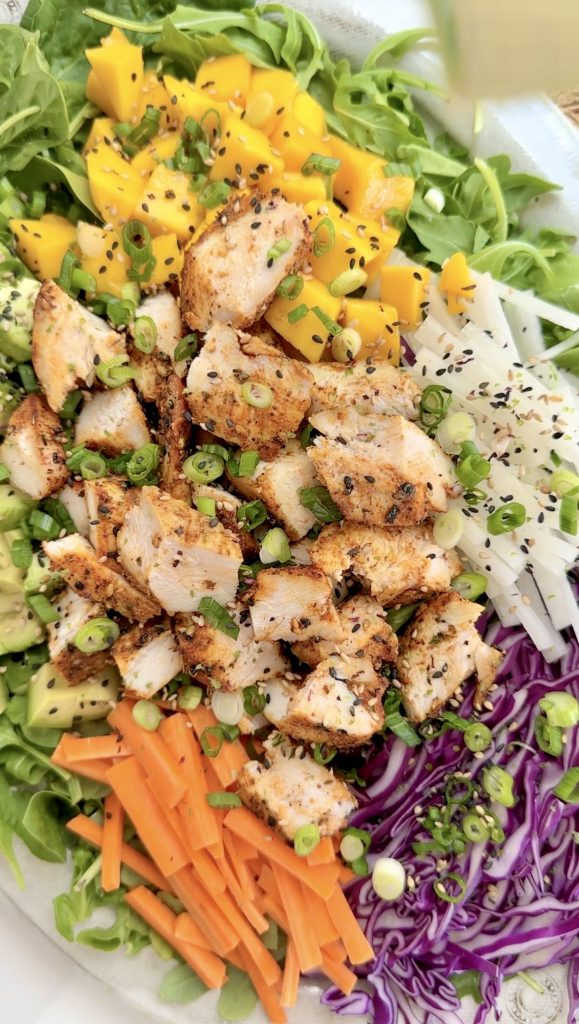 Tropical Chicken Chop Salad by Back Porch Paleo - FoodSocial