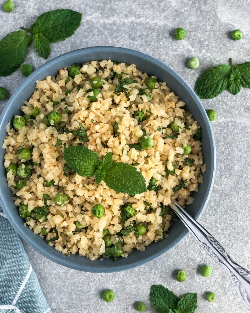 Cauliflower Rice with Mint & Peas by Priyanka Nadkarni - FoodSocial