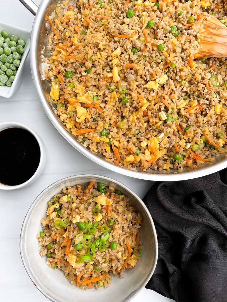Pork Fried Cauliflower Rice by Spoons N Spices - FoodSocial