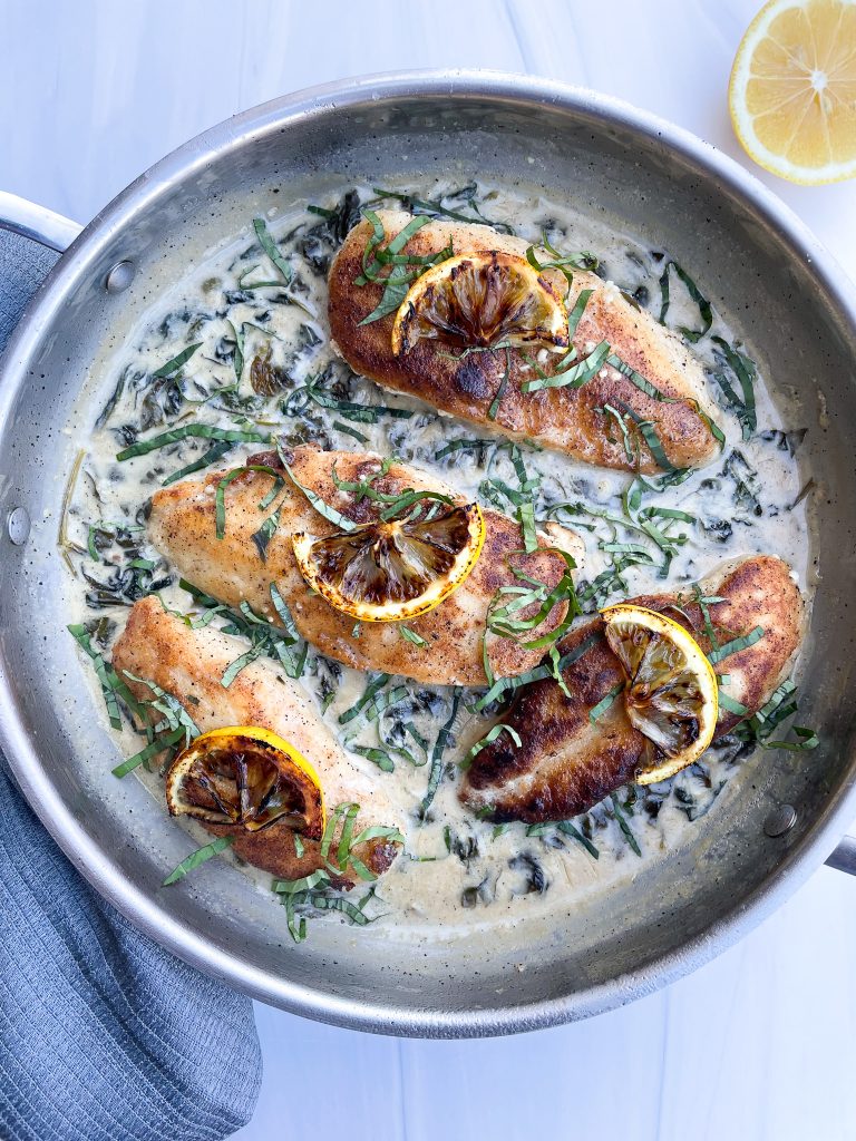 Creamy Lemon Caper Chicken by Spoons N Spices - FoodSocial