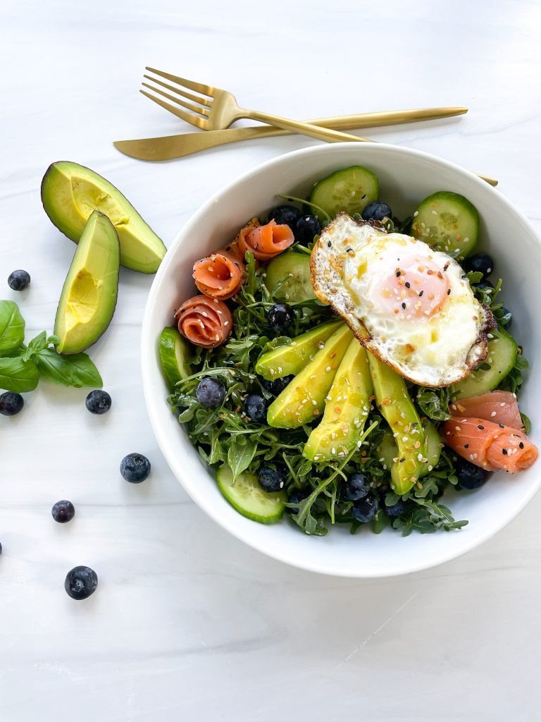 Smoked Salmon Breakfast Salad by Spoons N Spices - FoodSocial