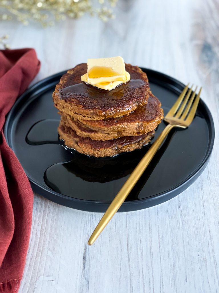Gingerbread Pancakes by Spoons N Spices - FoodSocial