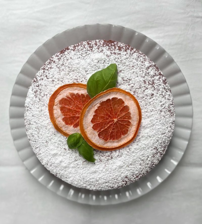 Grapefruit Olive Oil Cake by The Sweetheart District FoodSocial