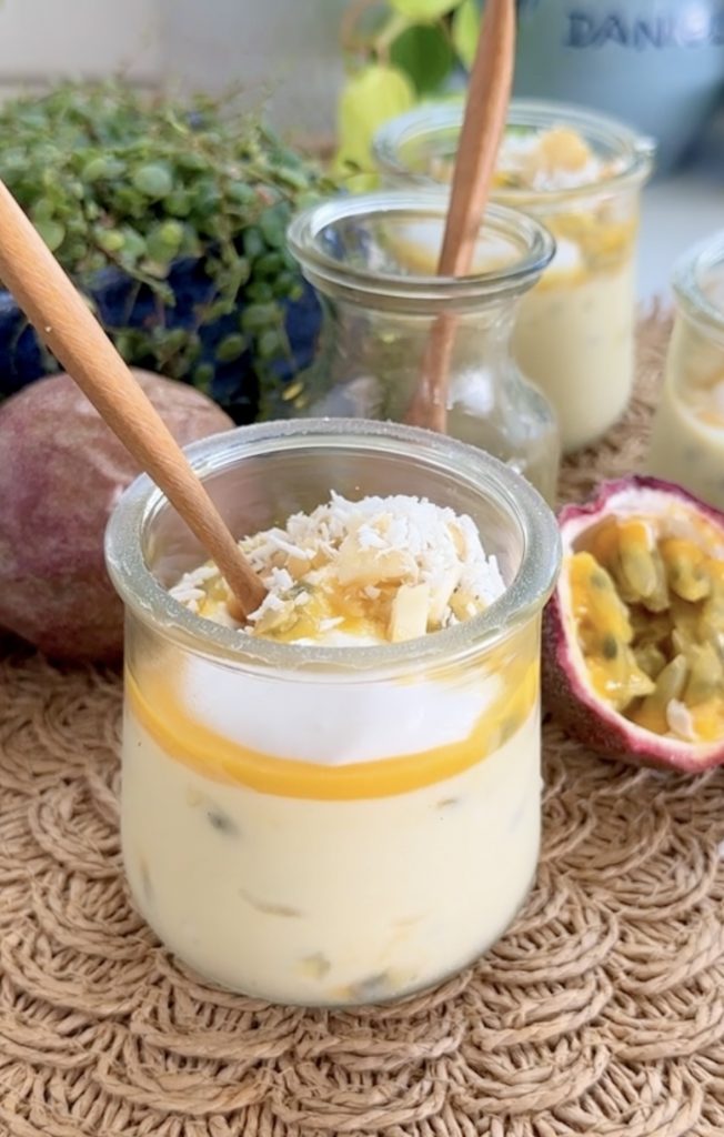 Paleo Liliko’i (Passion Fruit) Mousse by Back Porch Paleo - FoodSocial
