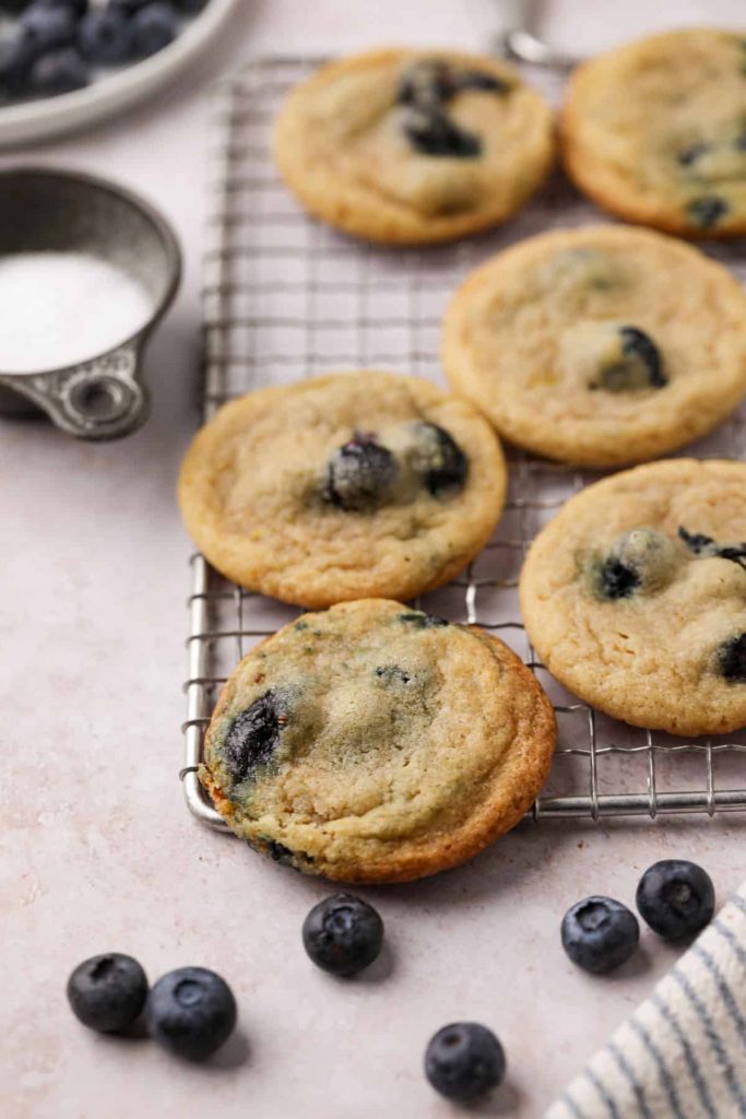 Lemon Blueberry Cookies by The Sweet Occasion - FoodSocial