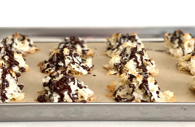 No Mess Vegan Macaroons by Pascha Chocolate Co - FoodSocial