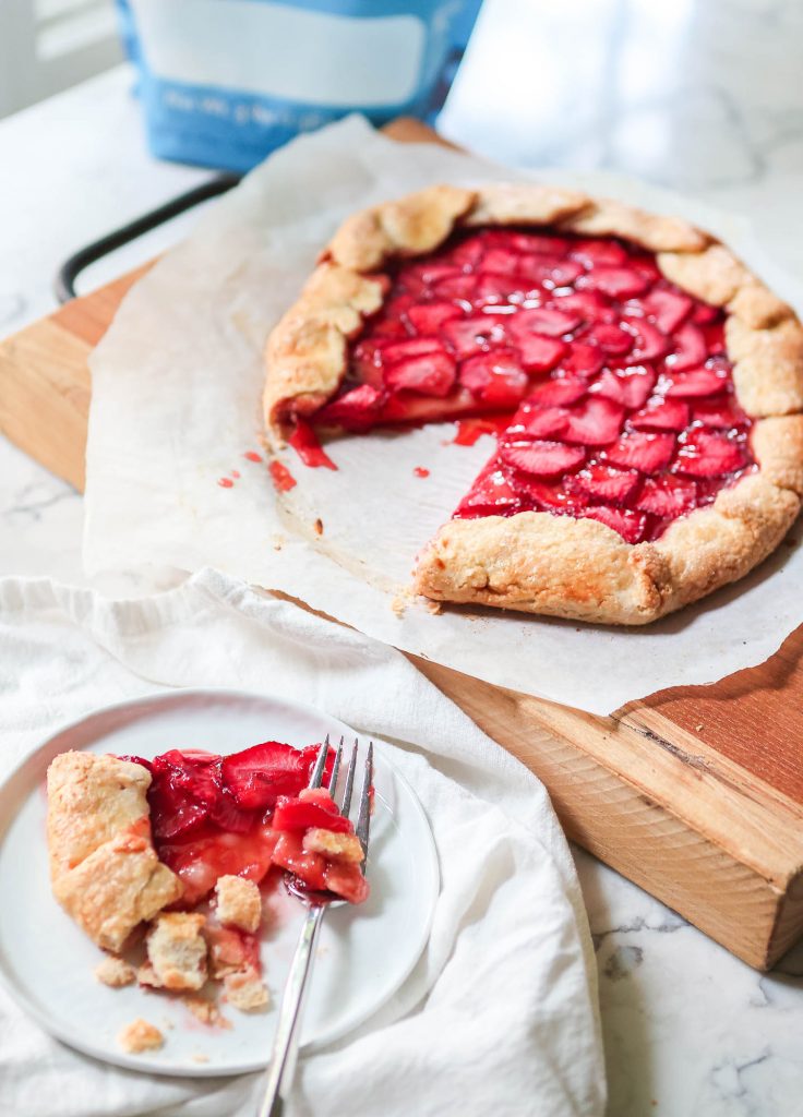 Gluten-Free, Dairy-Free Strawberry Galette by Primal Palate - FoodSocial