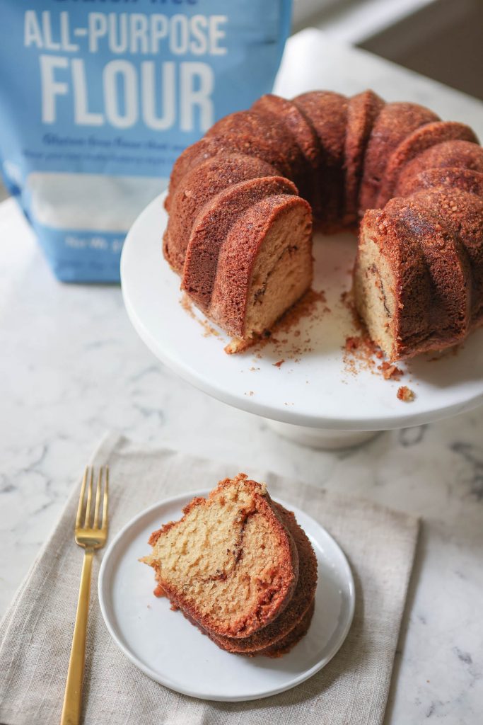 GlutenFree Sour Cream Coffee Cake by Primal Palate FoodSocial