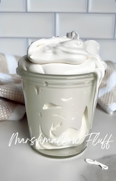 Homemade Marshmallow Fluff