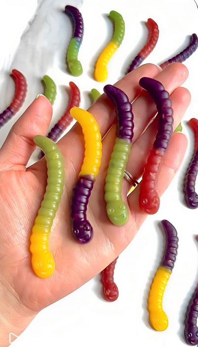 Homemade Gummy Worms!