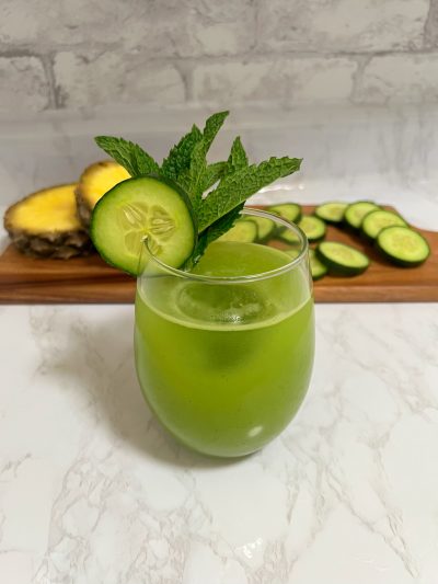 Pineapple Cucumber Detoxifying Juice