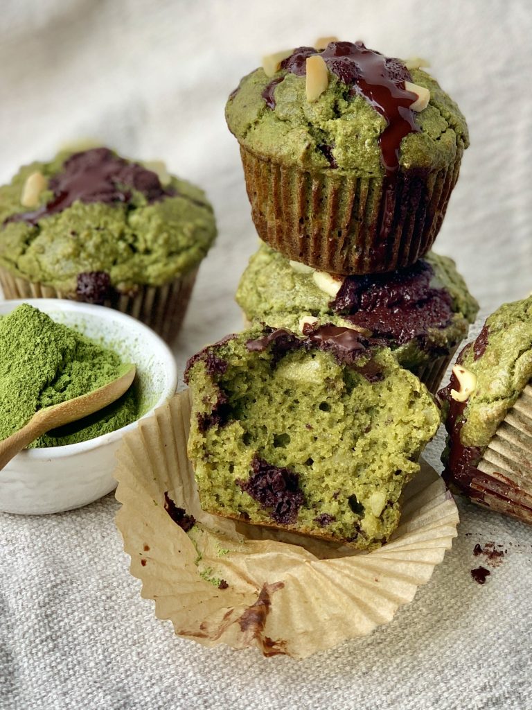 Matcha Muffin (Paleo/Low Carb/Gluten Free) by Back Porch Paleo - FoodSocial
