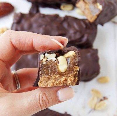 Healthy Snickers Bars