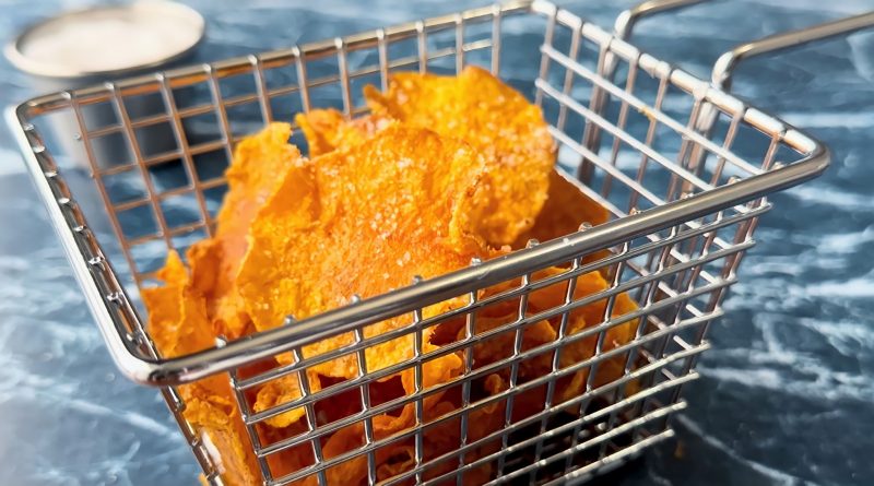 Crispy Low Carb “Sweet Potato” Chips | Keto Friendly by Keto Asian Flavours - FoodSocial