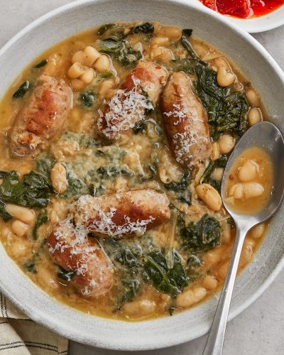 Sausage, Greens and Beans