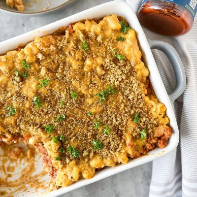 Sloppy Joe Mac and Cheese