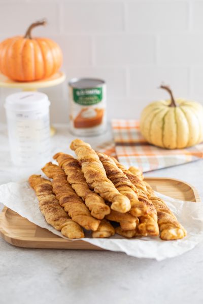 Easy Pumpkin Pie Twists