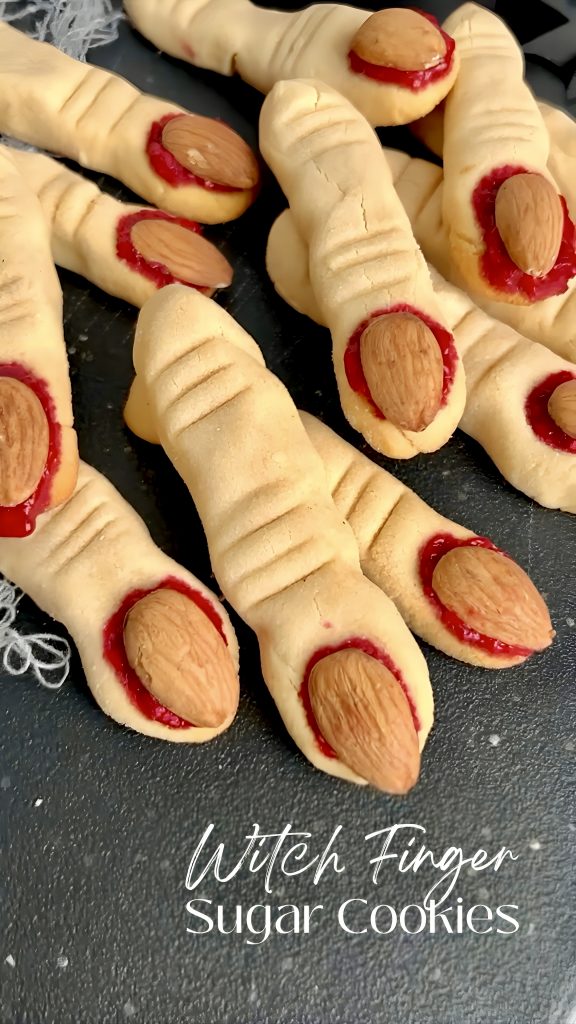 Witch Finger Sugar Cookies by colleenshealthylife - FoodSocial