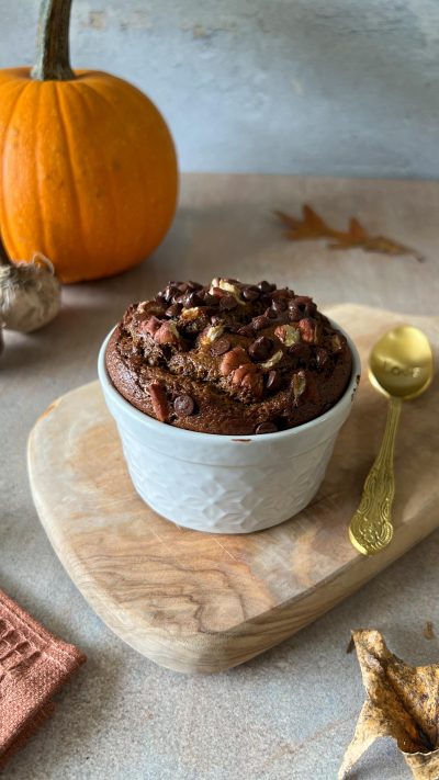 Protein Pumpkin Mug Cake