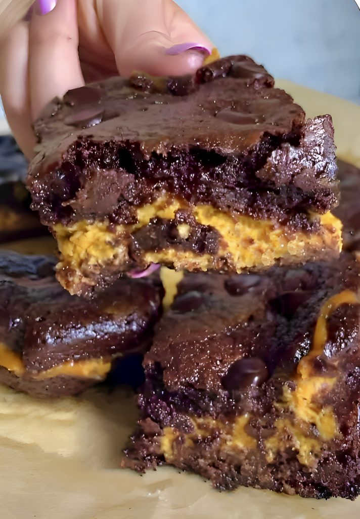 Pumpkin Cheesecake Brownies by colleenshealthylife - FoodSocial