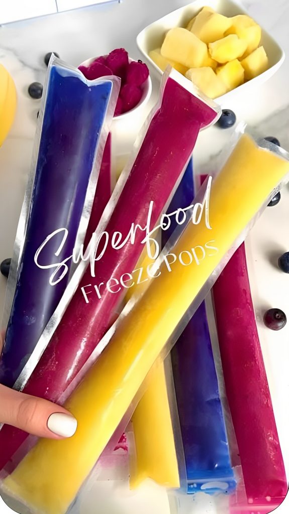 Superfood Freeze Pops by colleenshealthylife - FoodSocial
