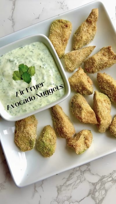 Air Fryer Avocado Nuggets