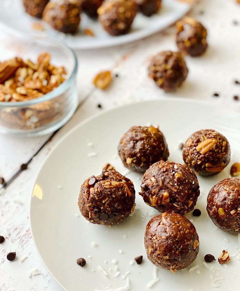 Cocoa Nutty Energy Bites by ThrilledFoodie - FoodSocial