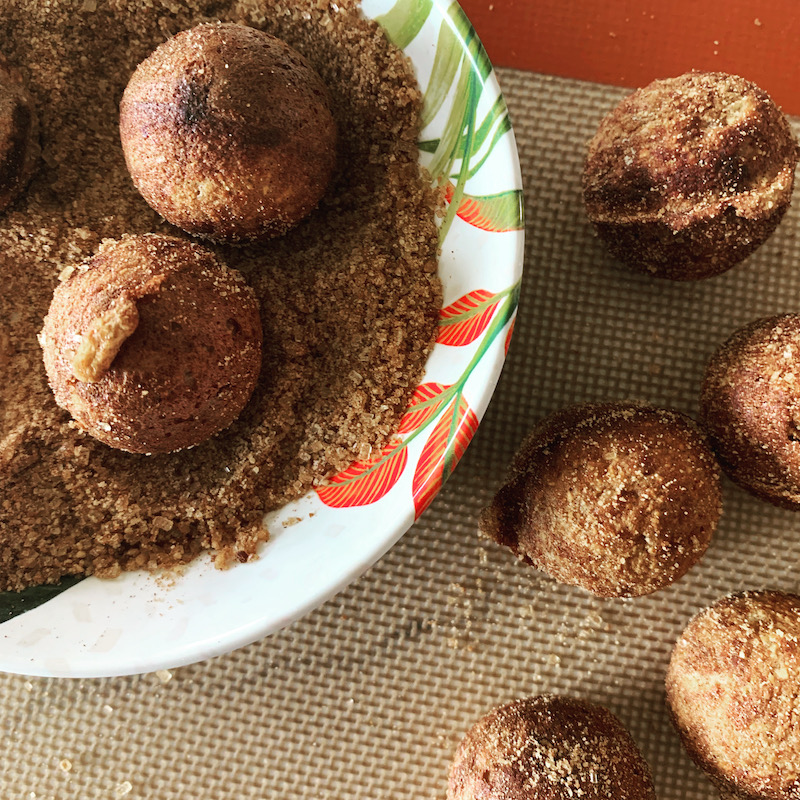 Apple Cinnamon Donut Pops (Paleo) by Aloha Healthy Eats - FoodSocial