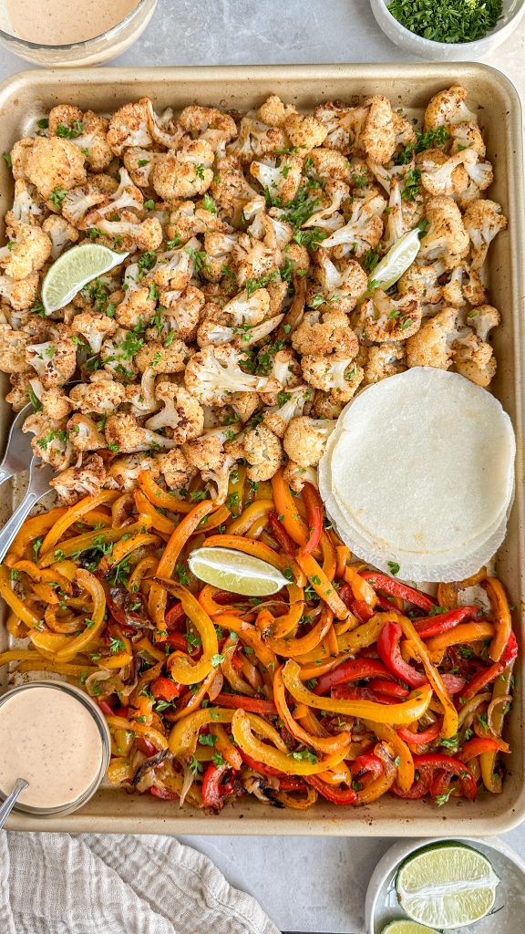 Sheet pan Roasted Veggie Tacos (Whole30) by Priyanka Nadkarni - FoodSocial