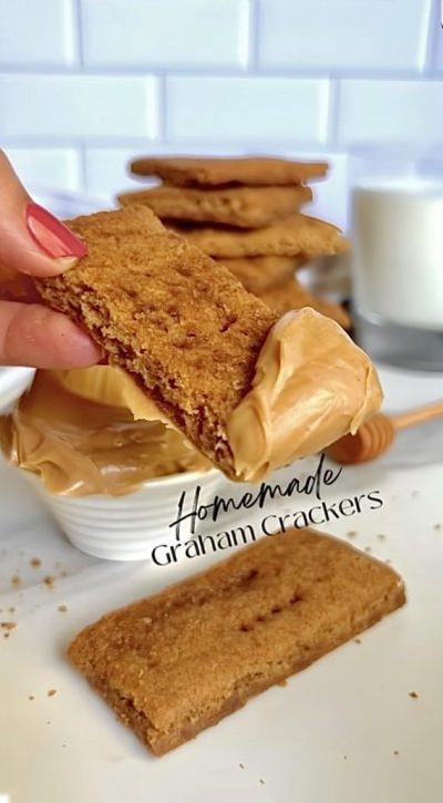 Homemade Gluten Free Graham Crackers