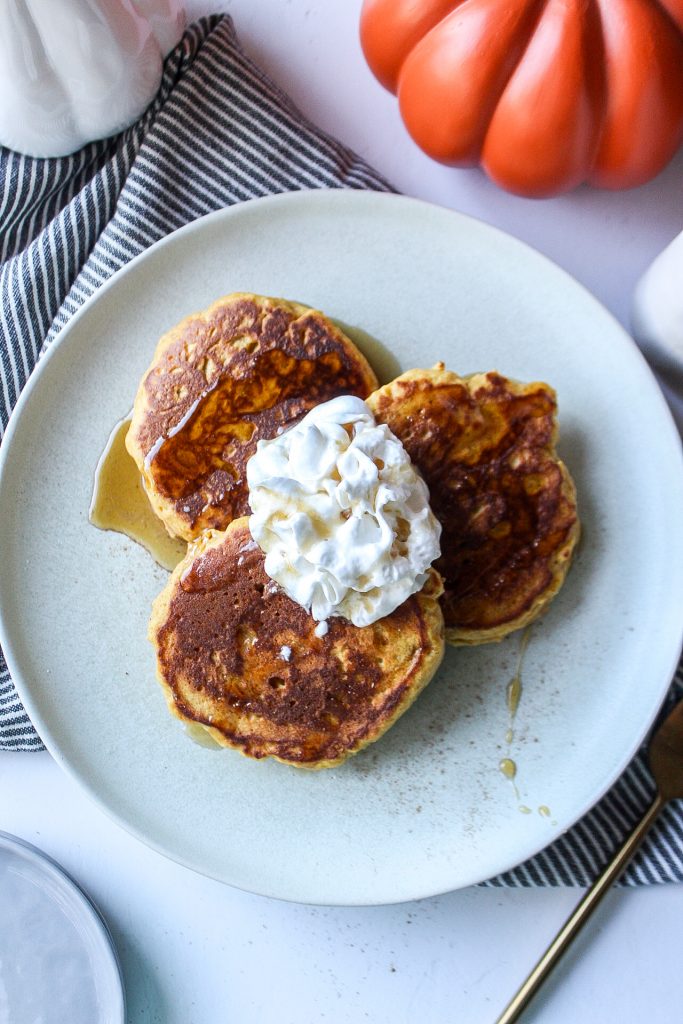 Fluffy Gluten Free Pumpkin Pancakes by Morgan Peaceman - FoodSocial